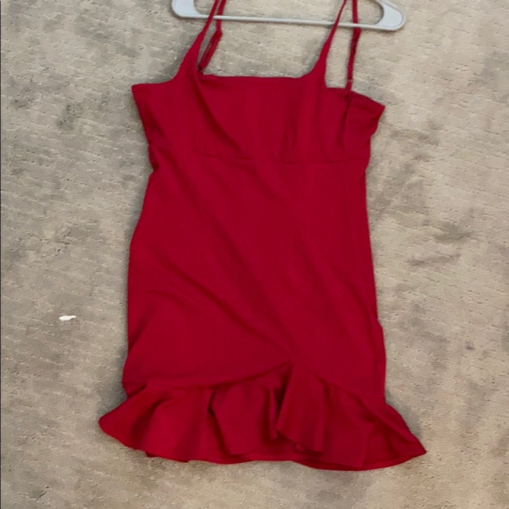 Lulus red dress
